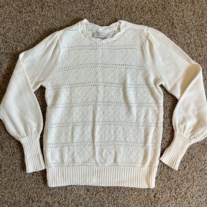 Cream colored sweater